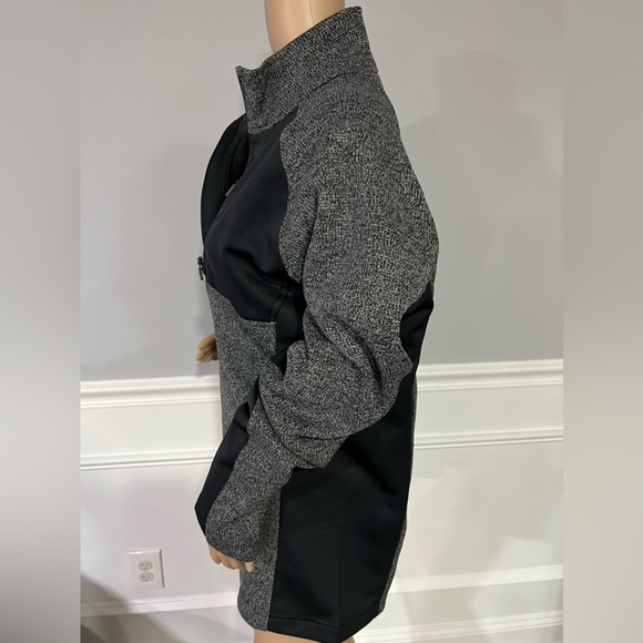 Men’s Spyder 1/4 Zip Pullover Dark Gray/Black Size Large New with Tags - Picture 8 of 9